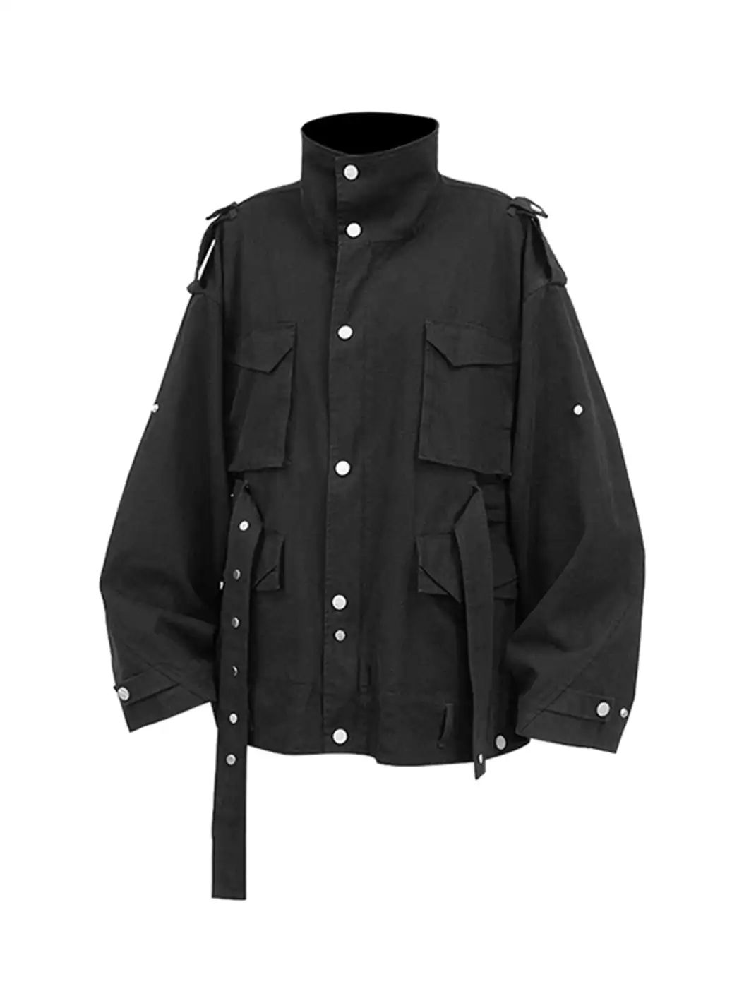 RELABEL | Multi-Faceted Washed And Distressed Jacket
