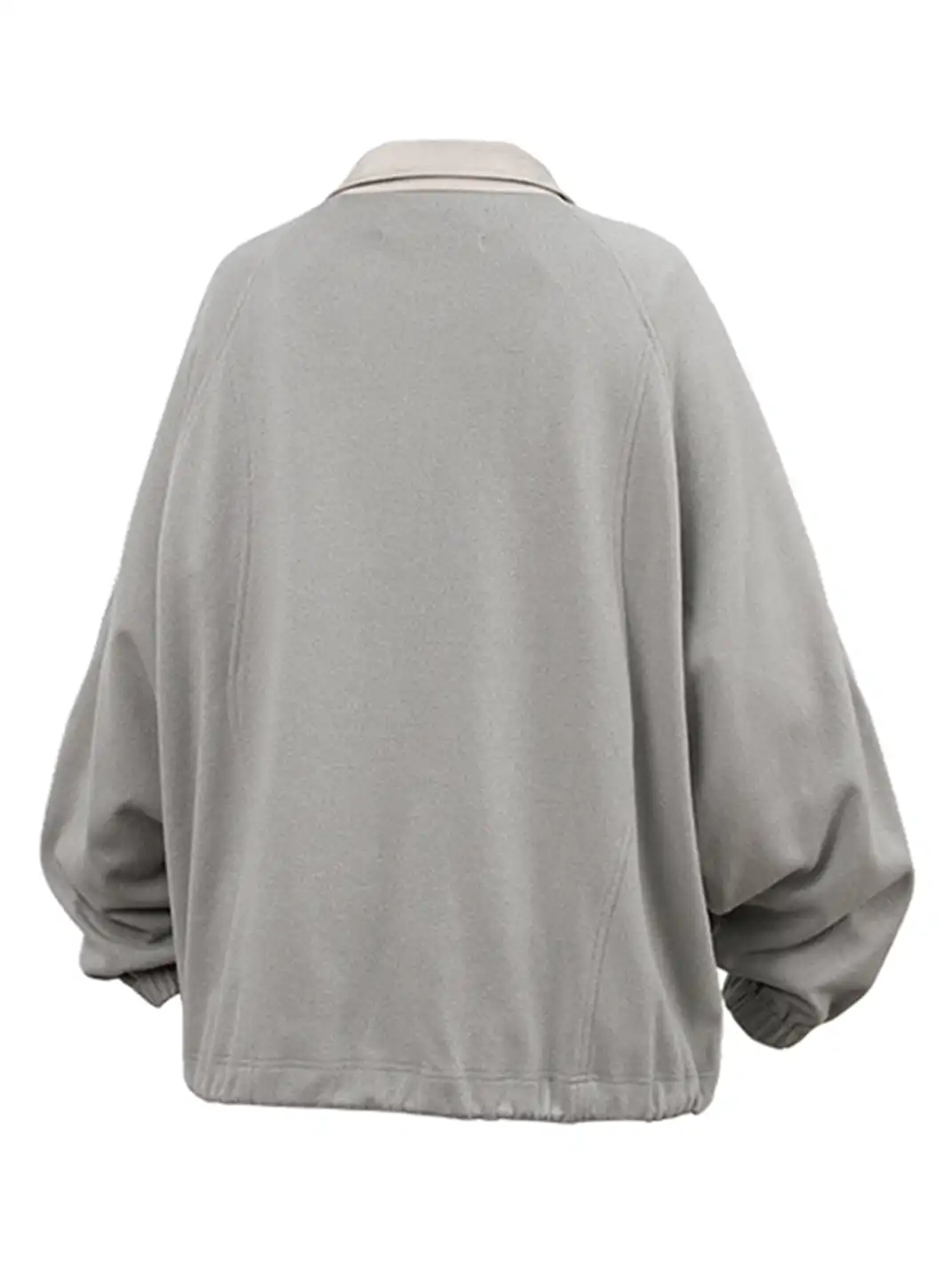 RELABEL | Color-Blocked Adjustable Long-Sleeved Calfskin