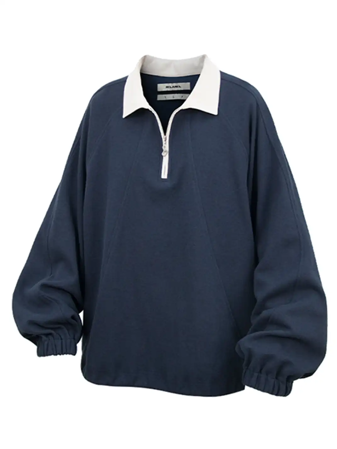 RELABEL | Color-Blocked Adjustable Long-Sleeved Calfskin