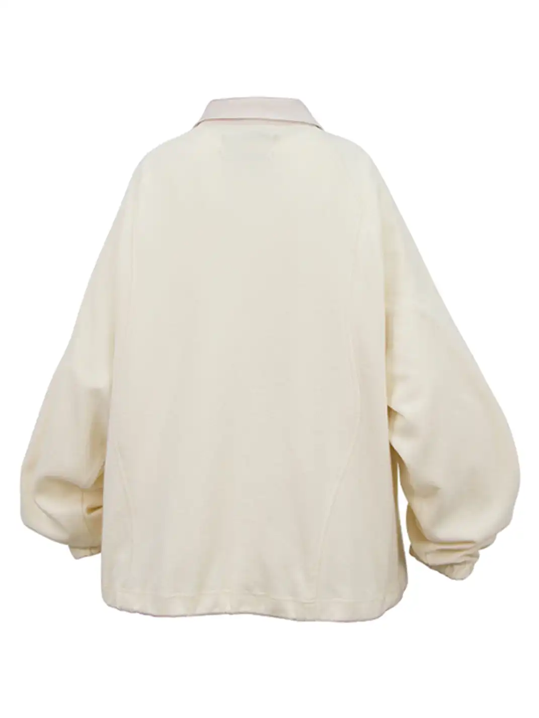 RELABEL | Color-Blocked Adjustable Long-Sleeved Calfskin