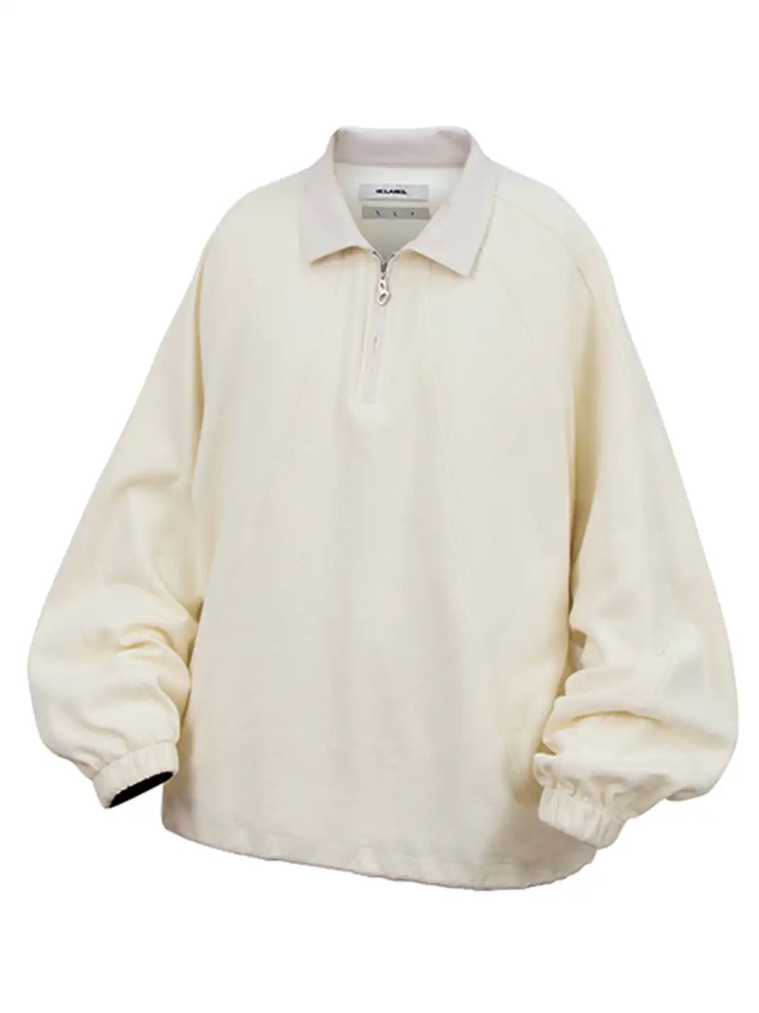 RELABEL | Color-Blocked Adjustable Long-Sleeved Calfskin