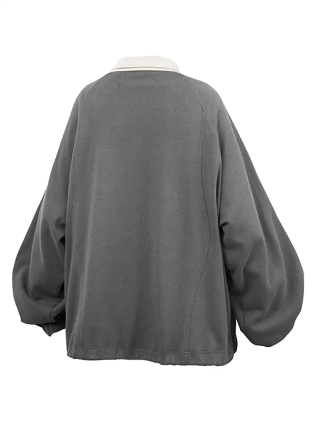 RELABEL | Color-Blocked Adjustable Long-Sleeved Calfskin