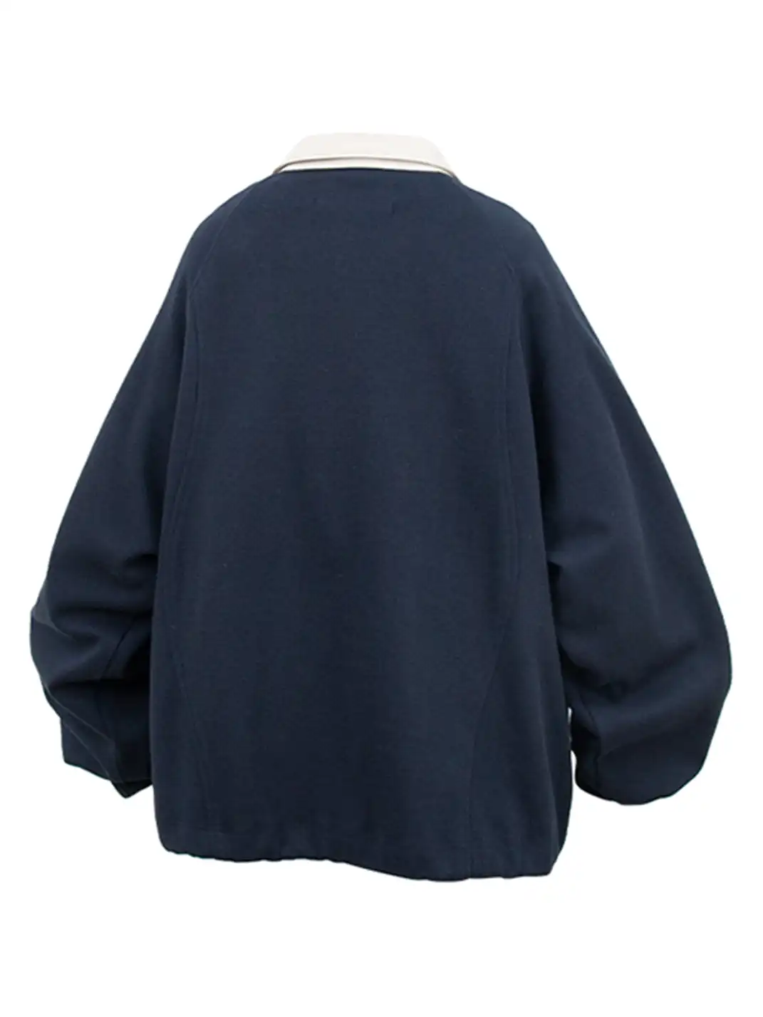 RELABEL | Color-Blocked Adjustable Long-Sleeved Calfskin