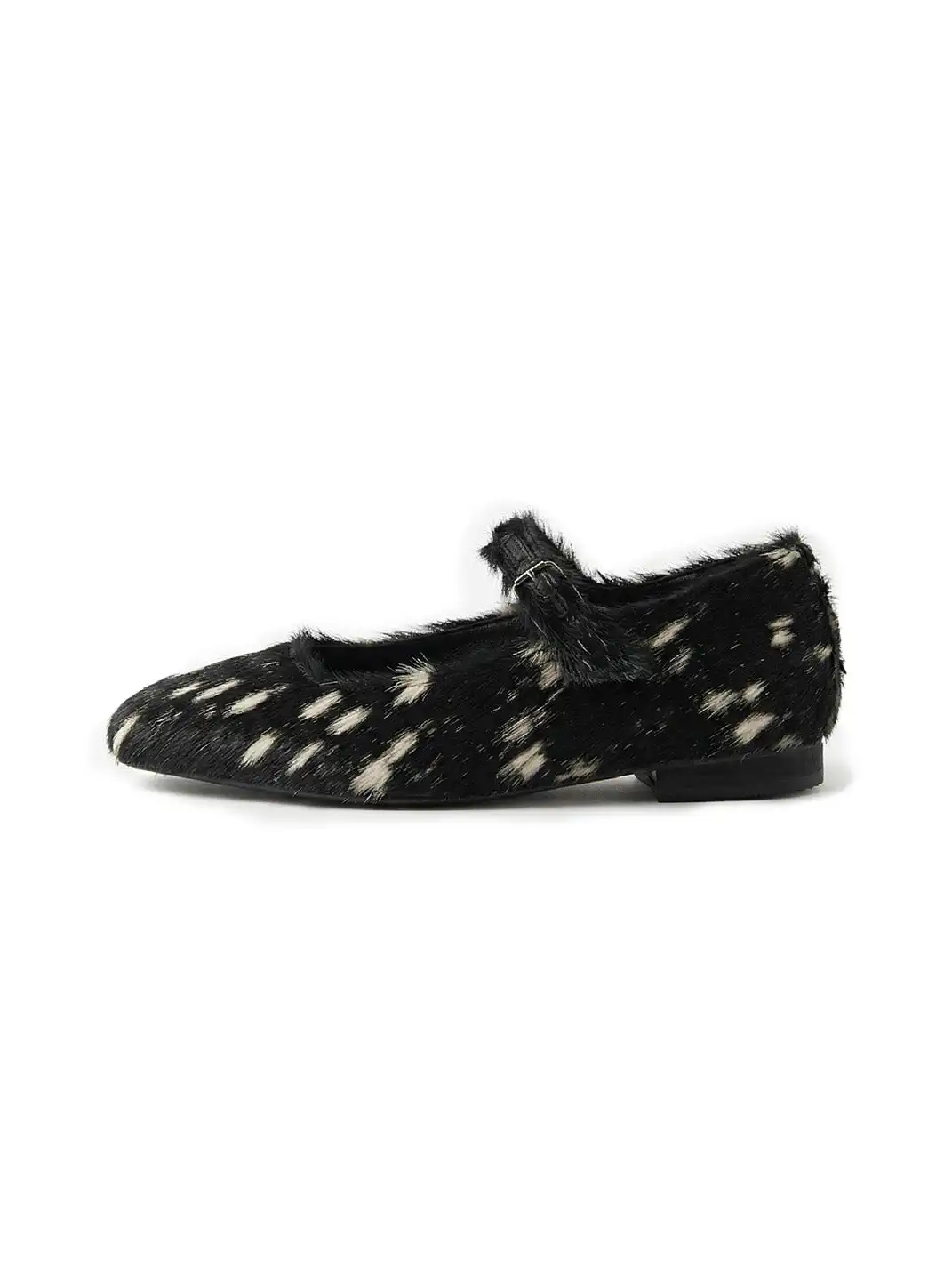 Le' Murmure | Genuine Leather And Horsehair Handmade Mary Jane Shoes