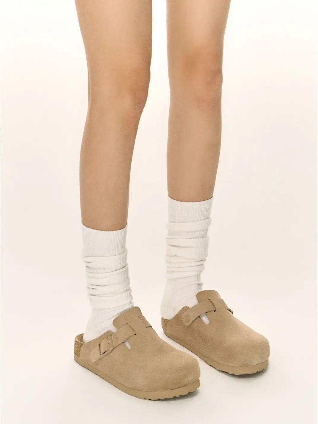 ARISEISM | Leather Platform Slippers Birkenstocks