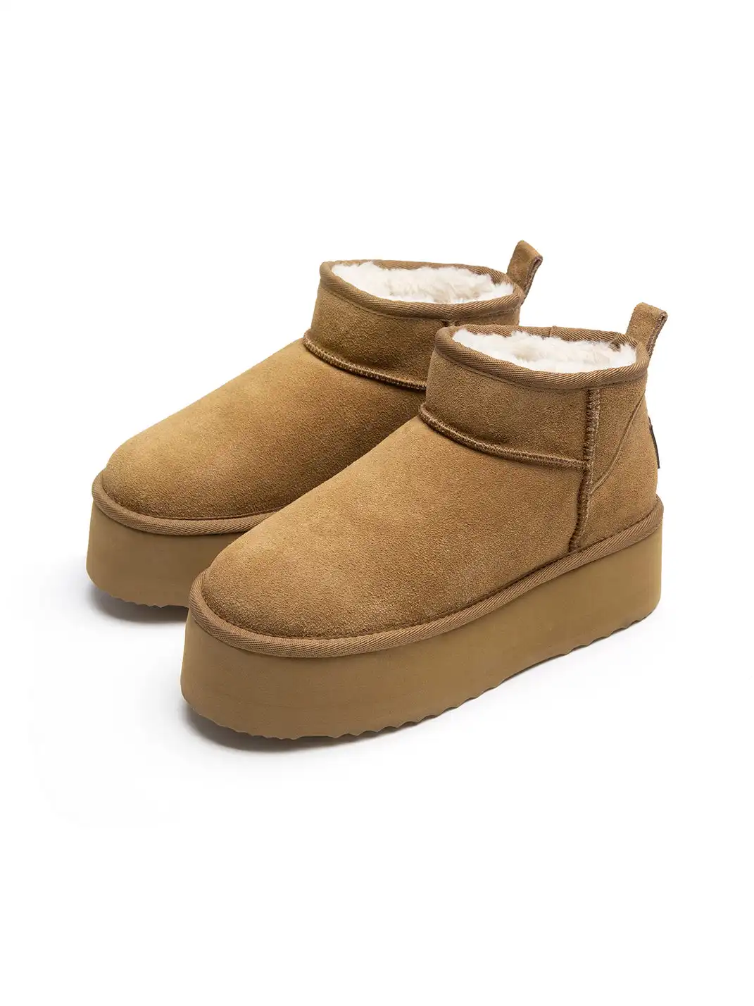 ARISEISM | Height-Increasing Fleece-Lined Short Snow Boots
