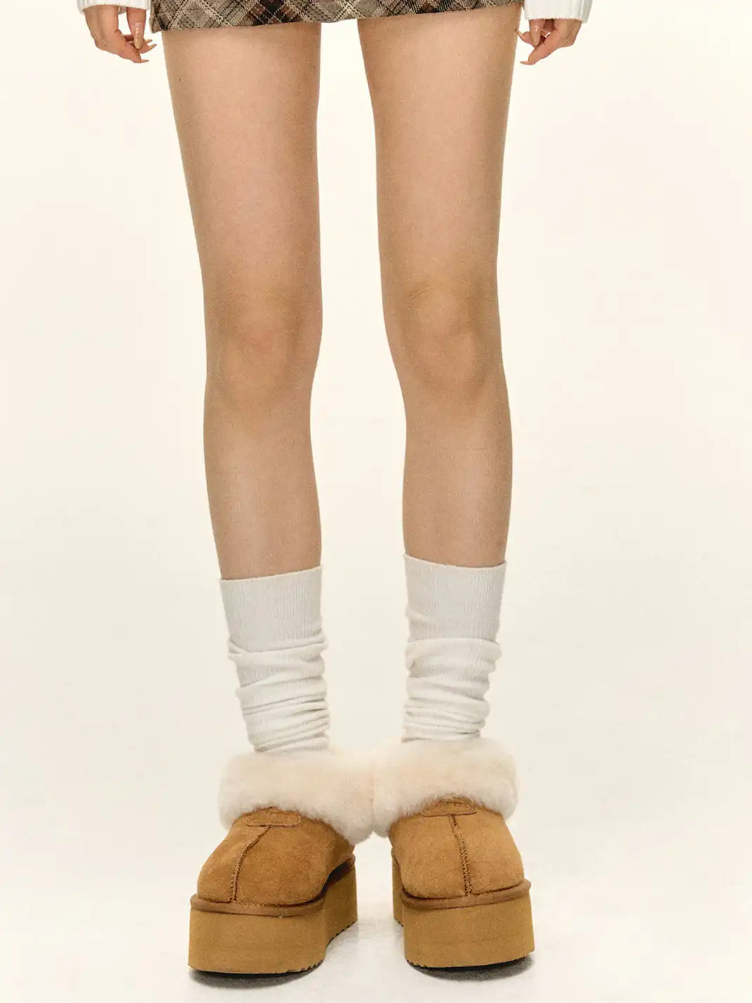 ARISEISM | Furry Short Snow Boots