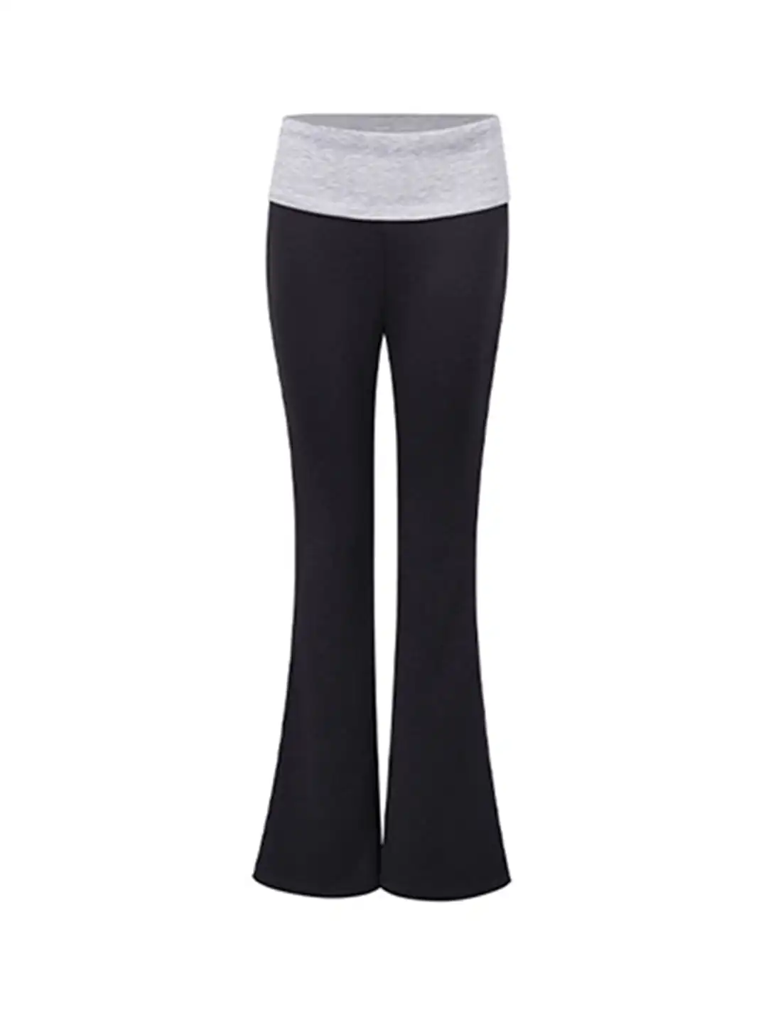 ARISEISM | Waist-Turn Slim-Fit Flared Pants