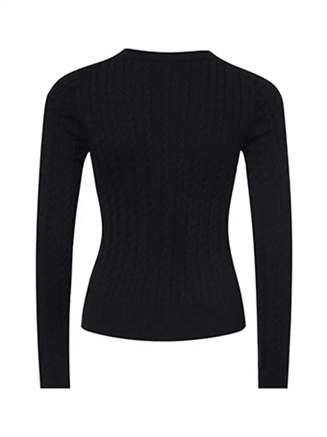 ARISEISM | Retro Round Neck Slim Fit Knit Sweater