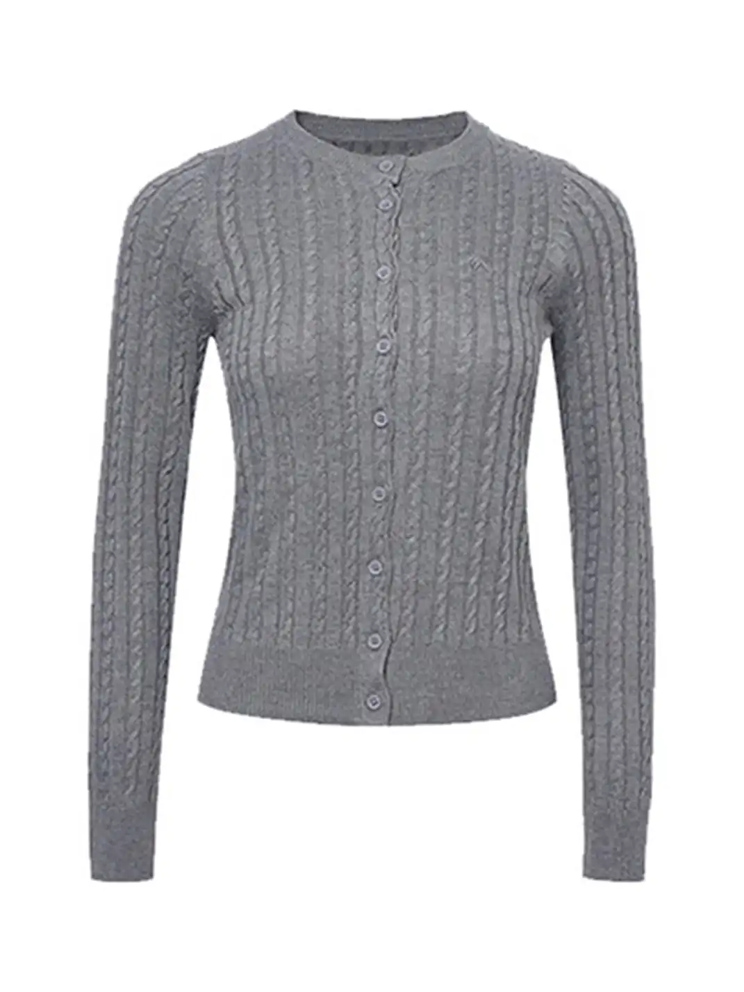 ARISEISM | Retro Round Neck Slim Fit Knit Sweater