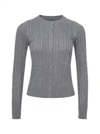 ARISEISM | Retro Round Neck Slim Fit Knit Sweater