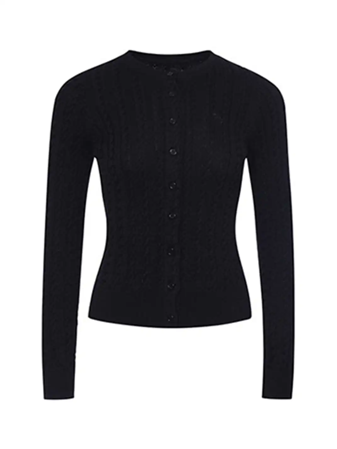 ARISEISM | Retro Round Neck Slim Fit Knit Sweater
