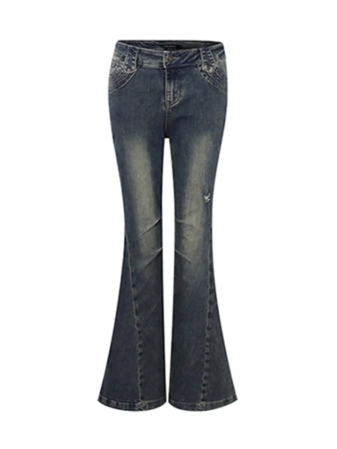ARISEISM | Retro-Style Flared Jeans
