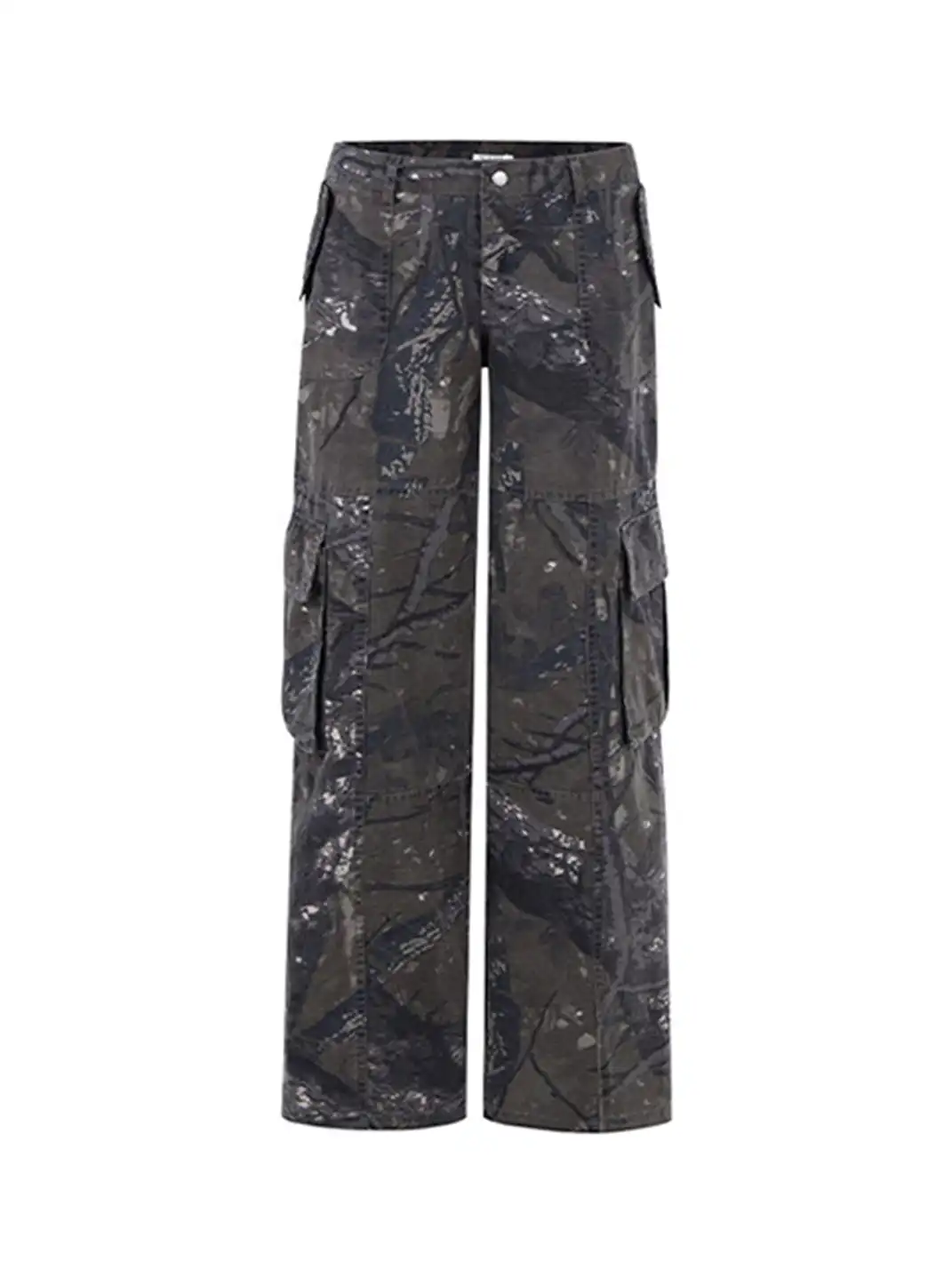 ARISEISM | Leaf Camouflage Cargo Pants