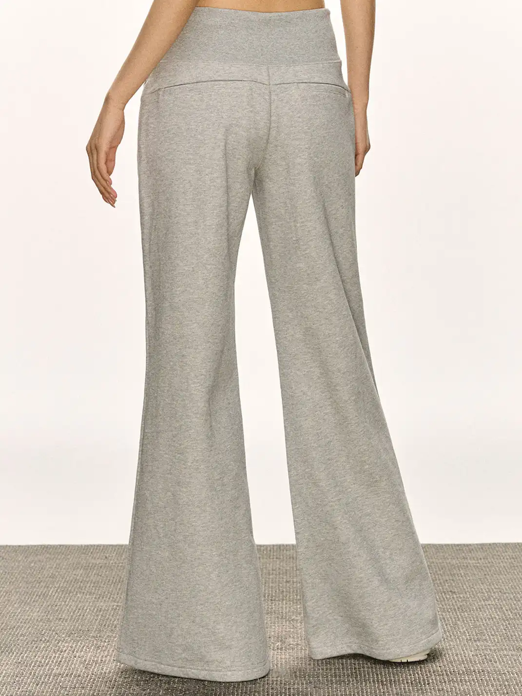 ARISEISM | Retro Wide-Waisted Flared Casual Pants