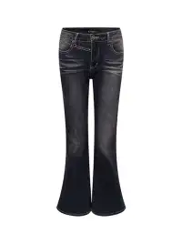 ARISEISM | Textured Flared Jeans