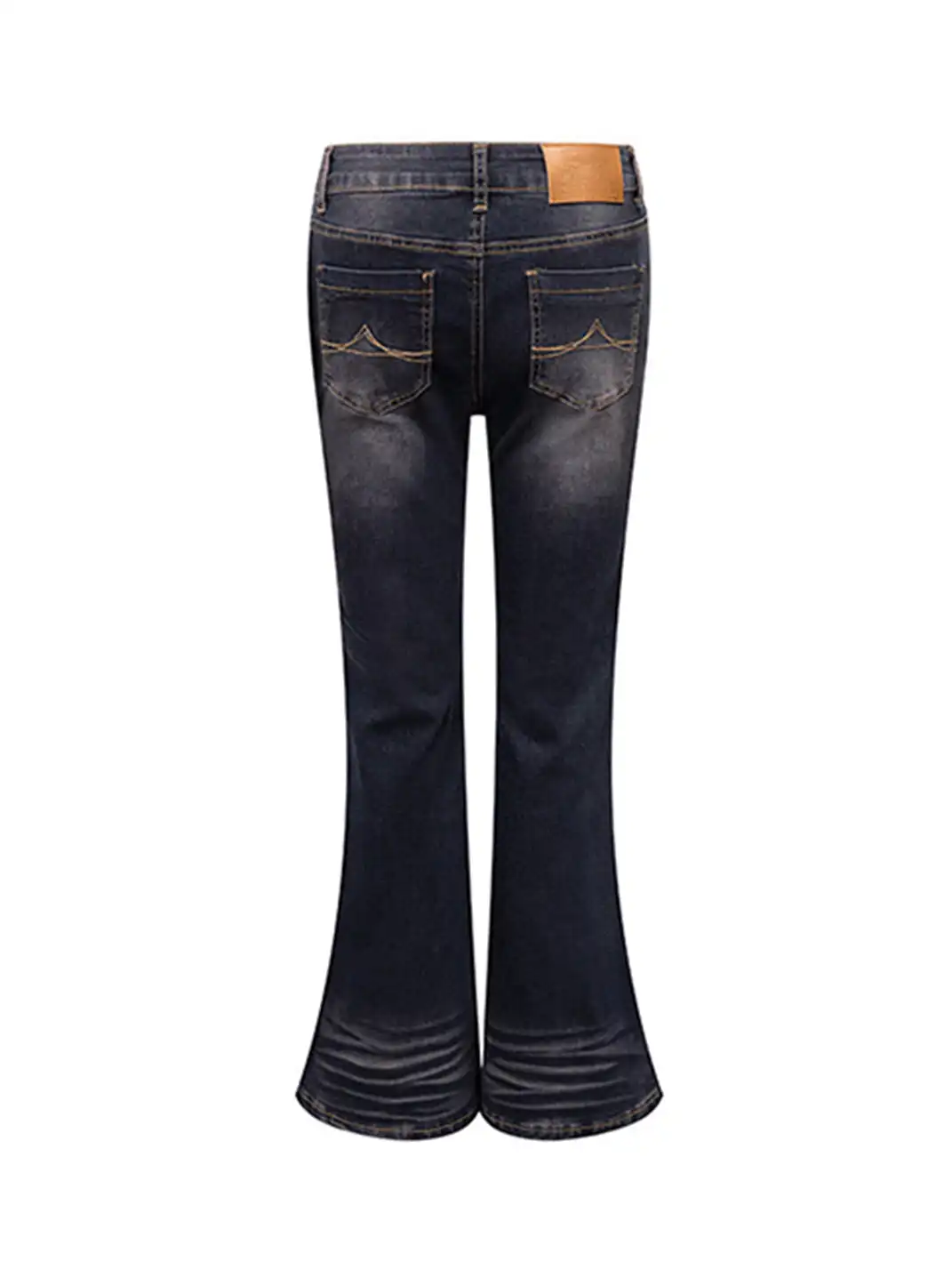 ARISEISM | Textured Flared Jeans