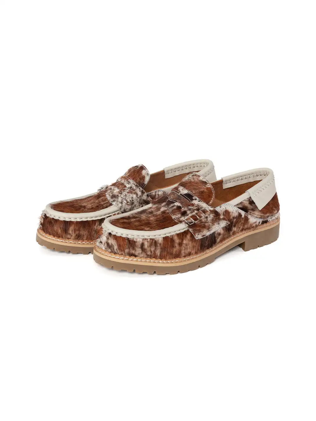 DYZZYMOTIF | Leopard Print Loafers