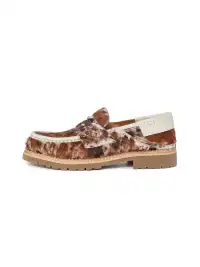 DYZZYMOTIF | Leopard Print Loafers