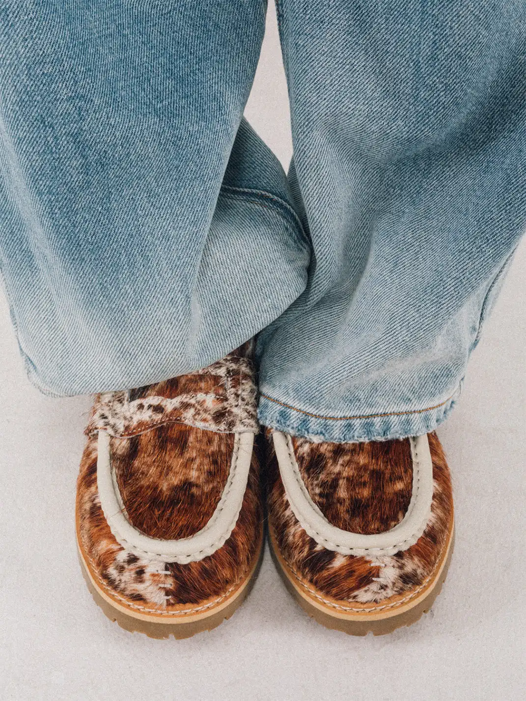 DYZZYMOTIF | Leopard Print Loafers