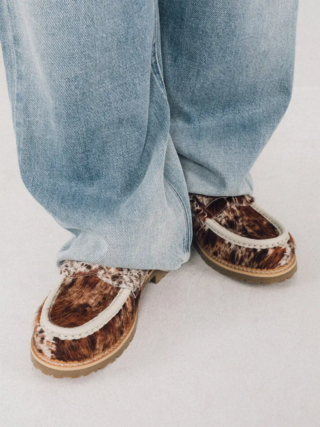 DYZZYMOTIF | Leopard Print Loafers