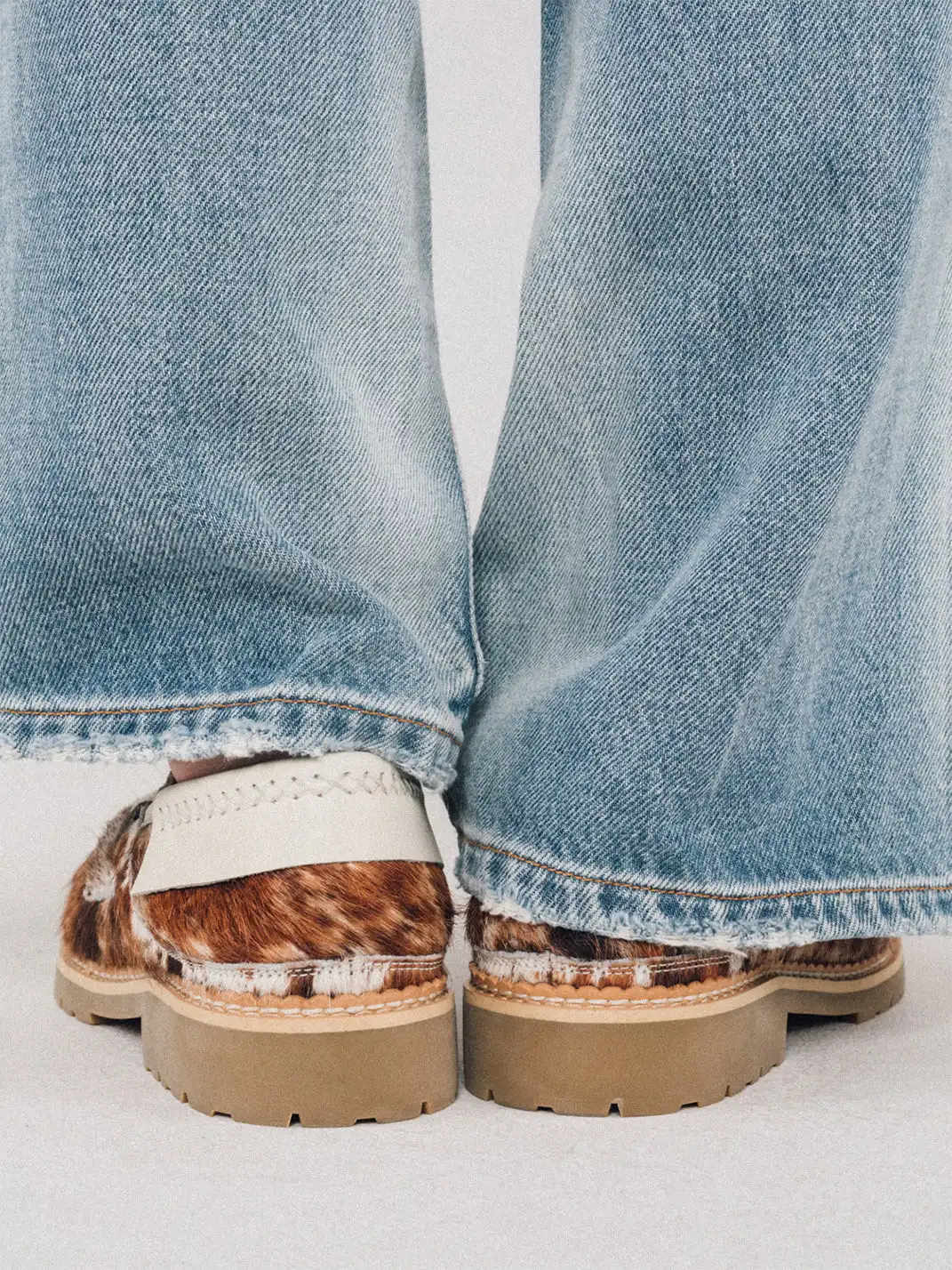 DYZZYMOTIF | Leopard Print Loafers
