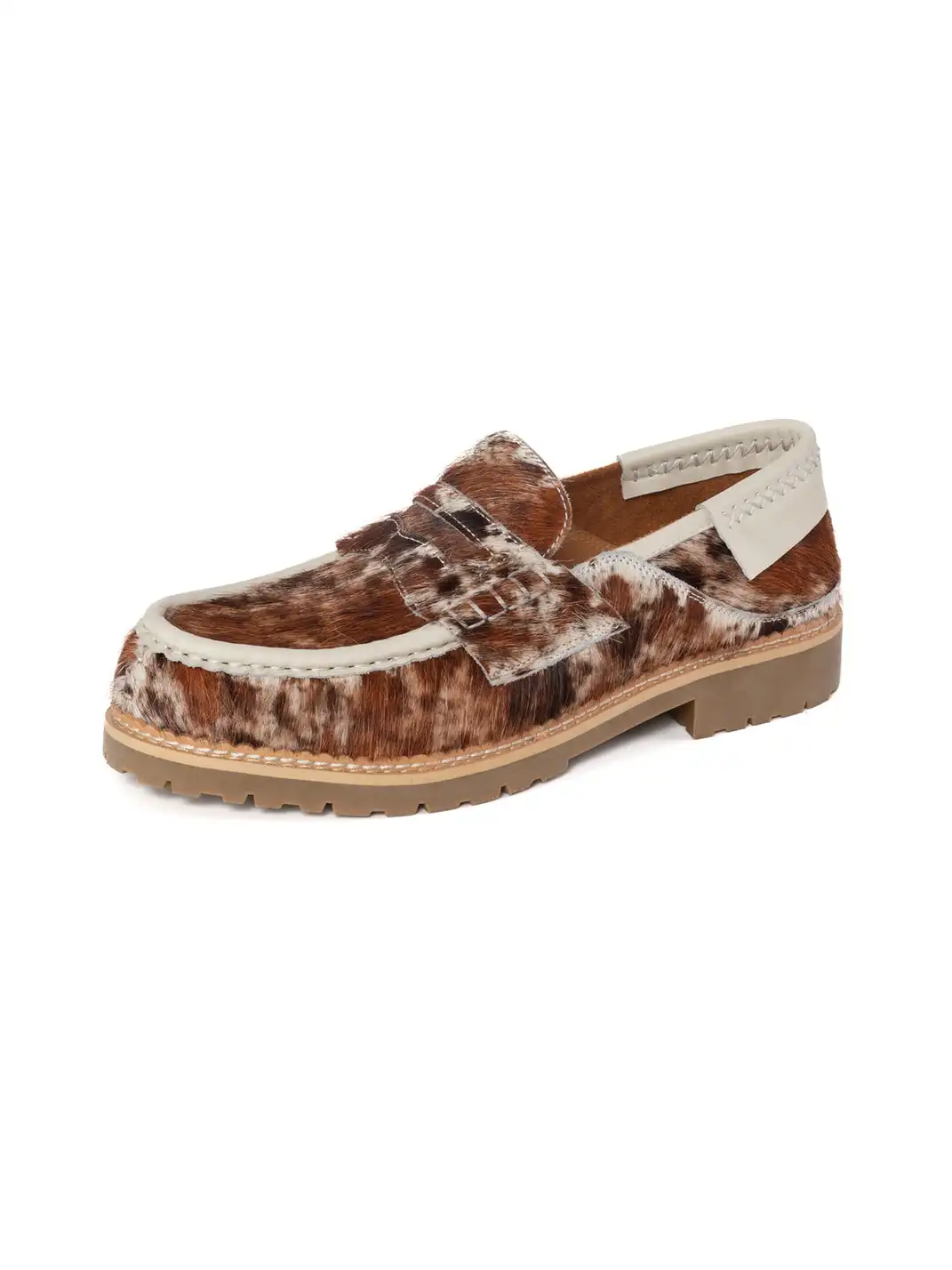 DYZZYMOTIF | Leopard Print Loafers