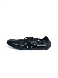 DYZZYMOTIF | Lace-Up Color-Blocked Suede Cowhide Thin-Soled Shoes-Black