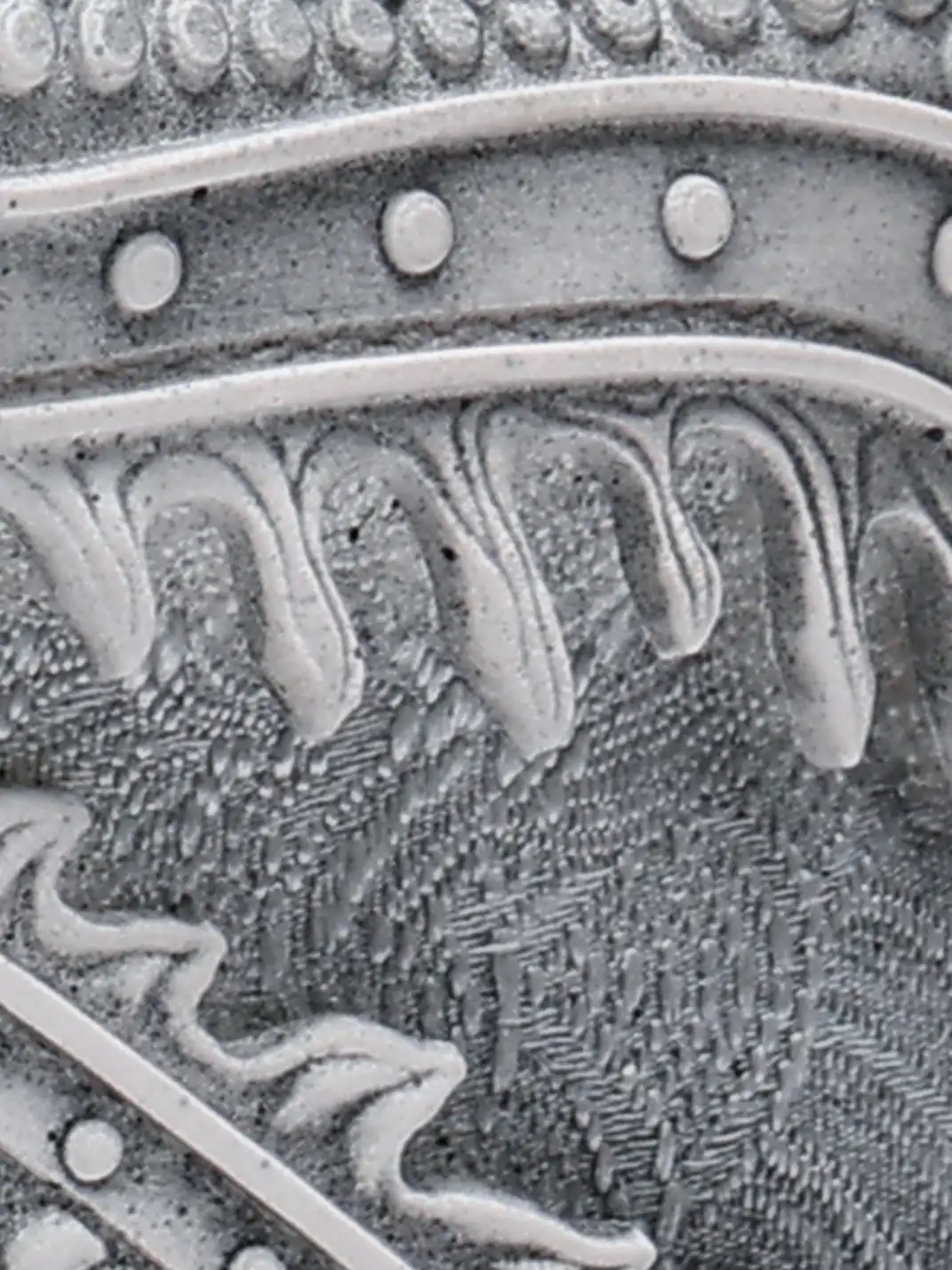 SGSX | Chinese Dragon Relief Art Sneakers-White