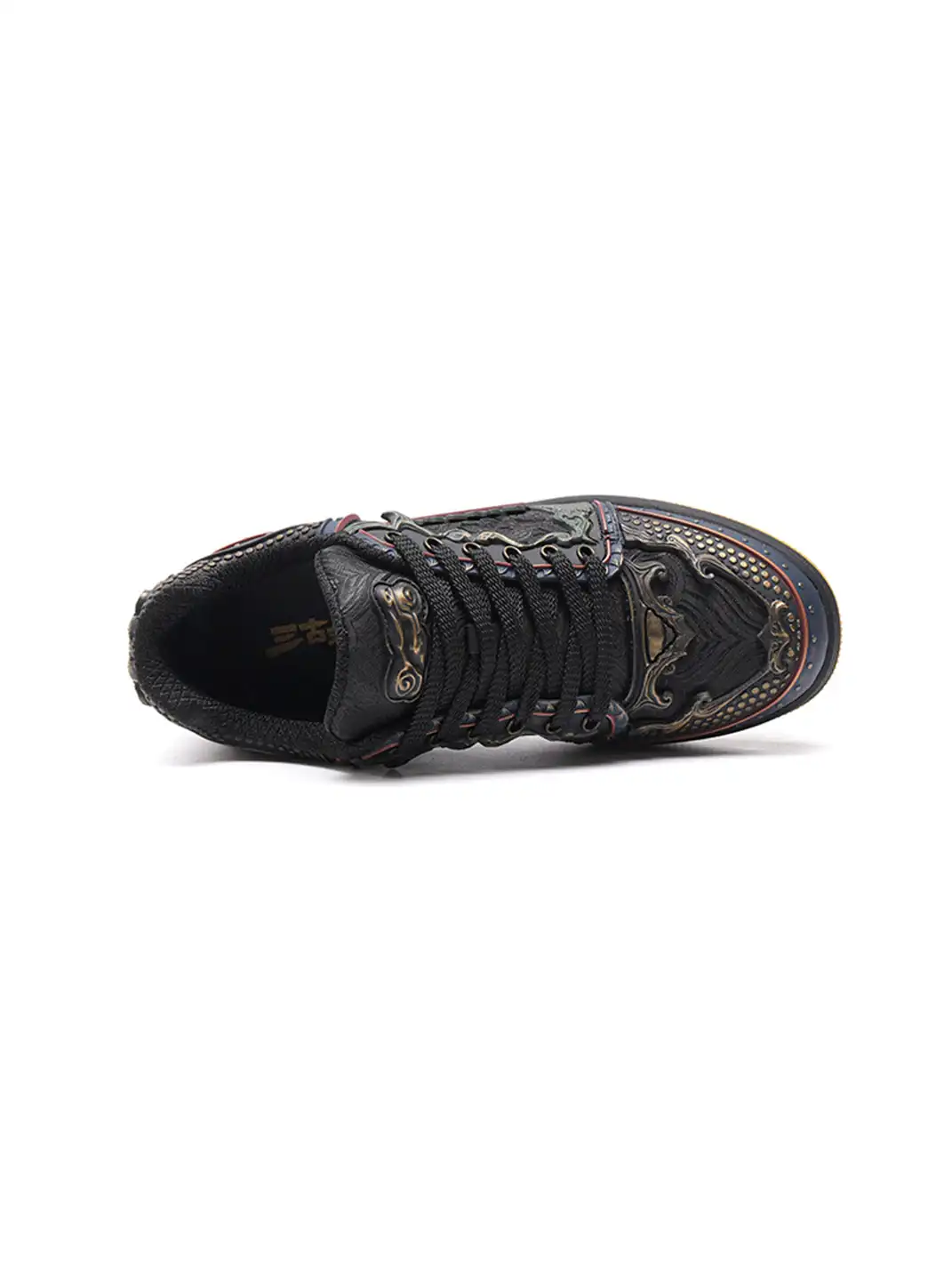 SGSX | Dragon Scale Embossed Low-Top Sneakers