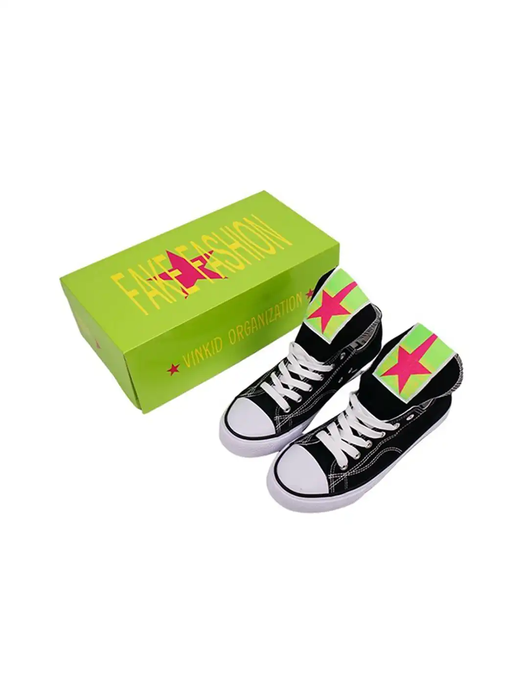 VINKID | Chinese-Style Flat Skateboard Shoes