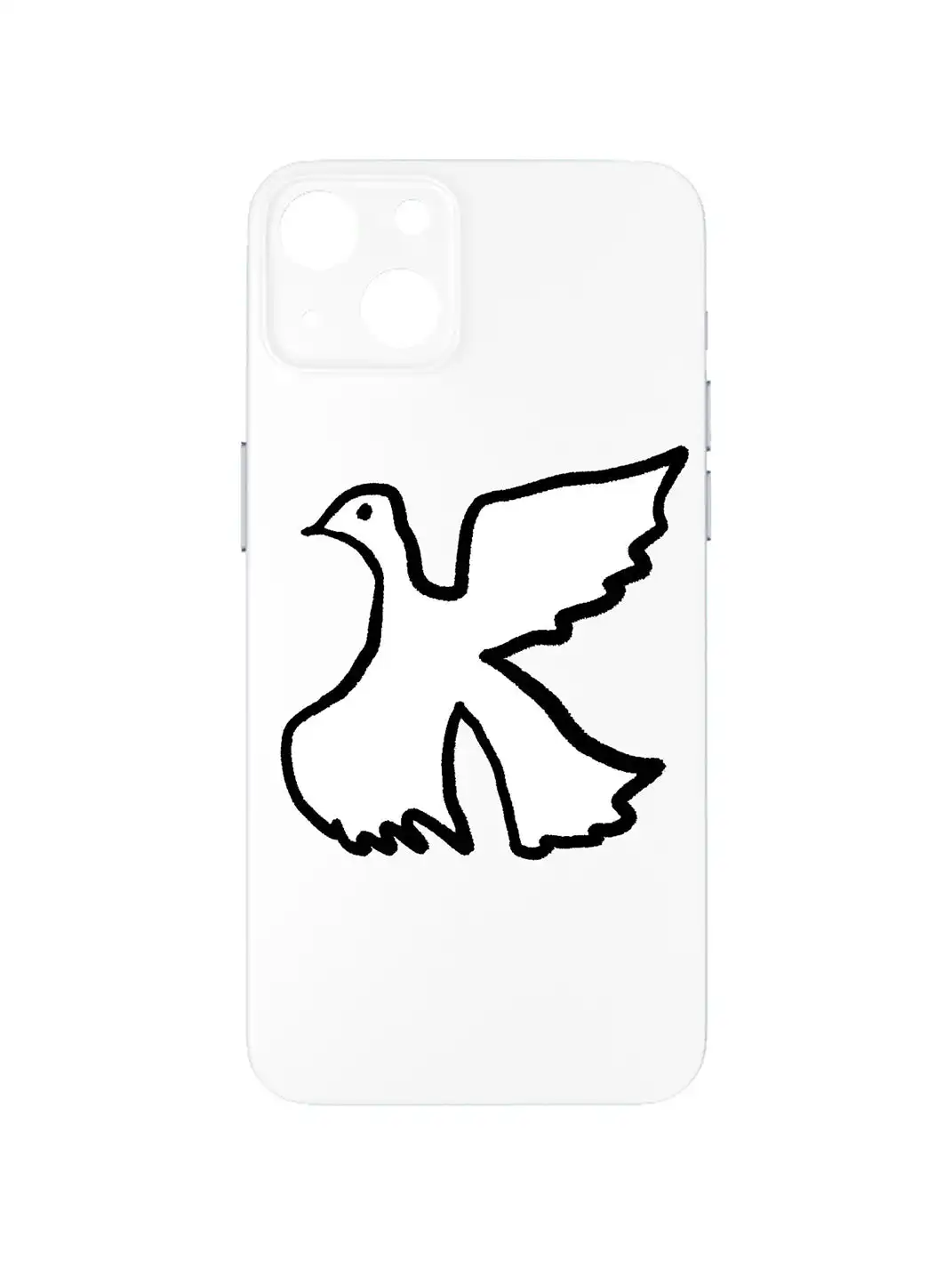 VINKID | Peace Dove Frosted Phone Case