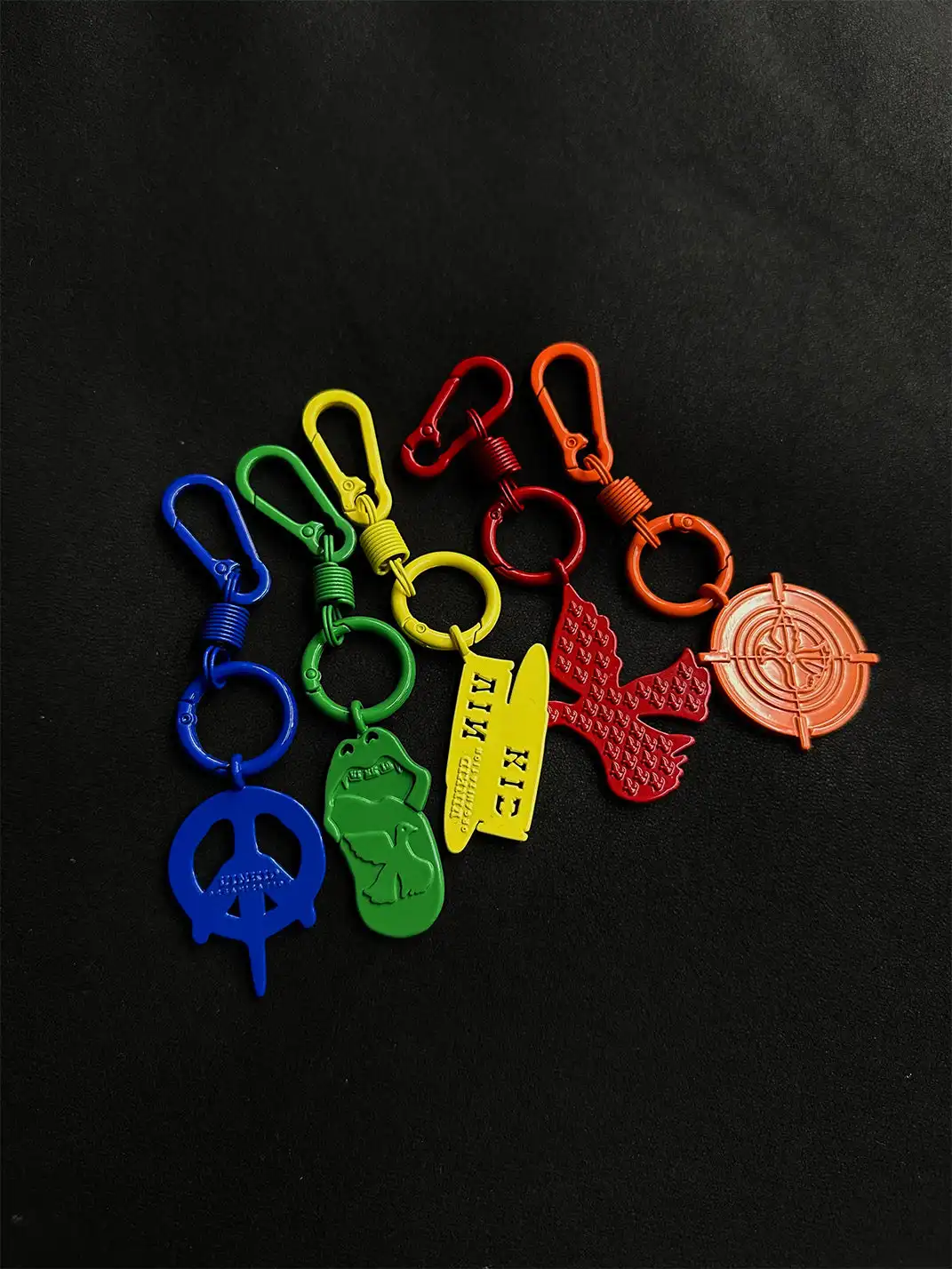 VINKID | Five-Color Alloy Pendant Accessories