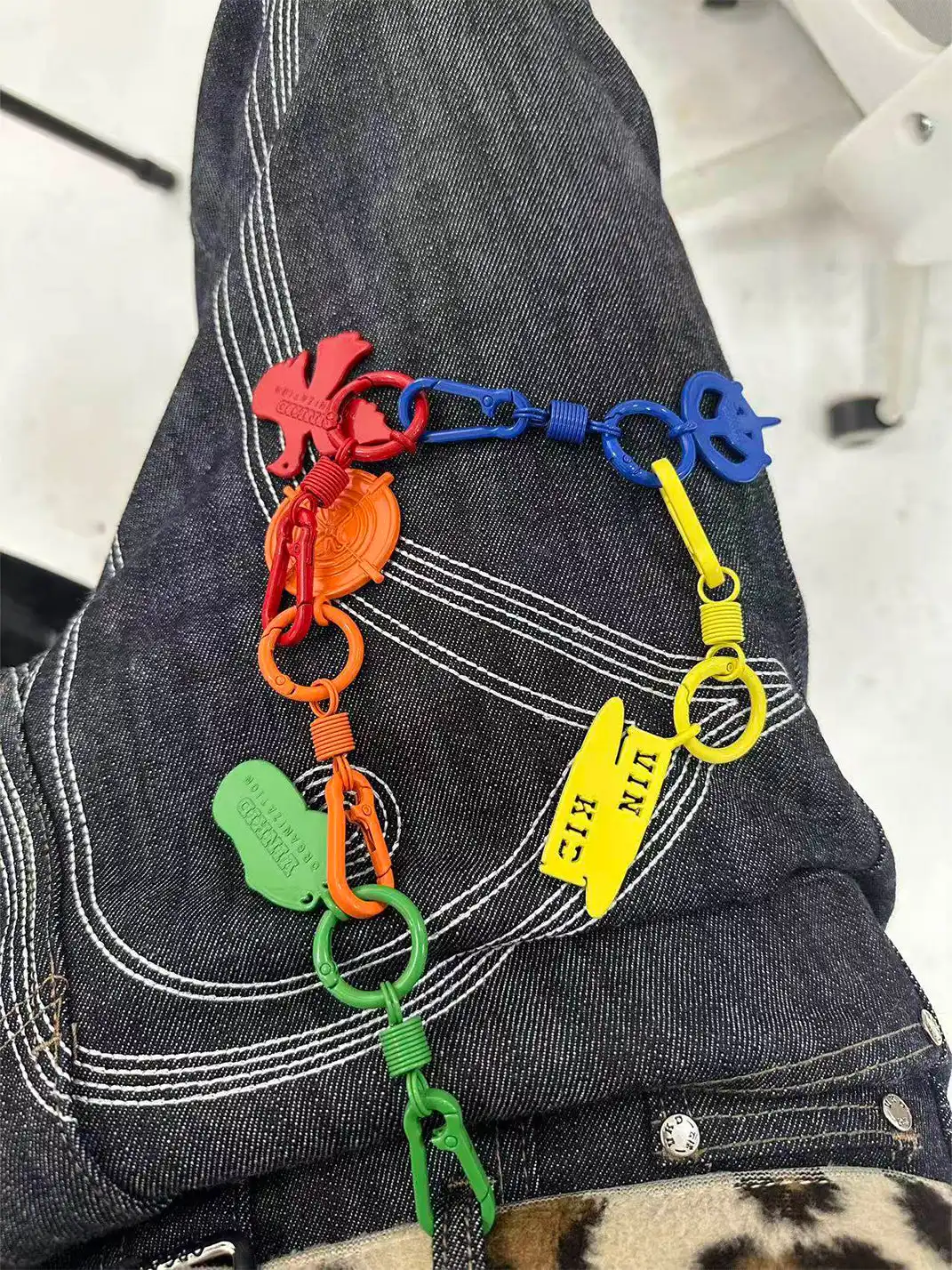 VINKID | Five-Color Alloy Pendant Accessories