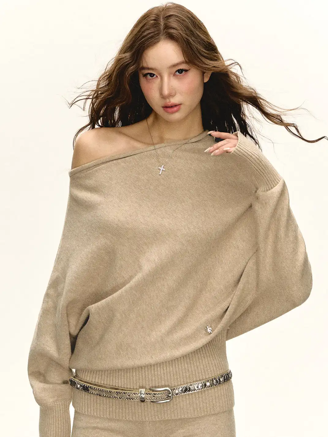 ARISEISM | Retro Loose Knit Top