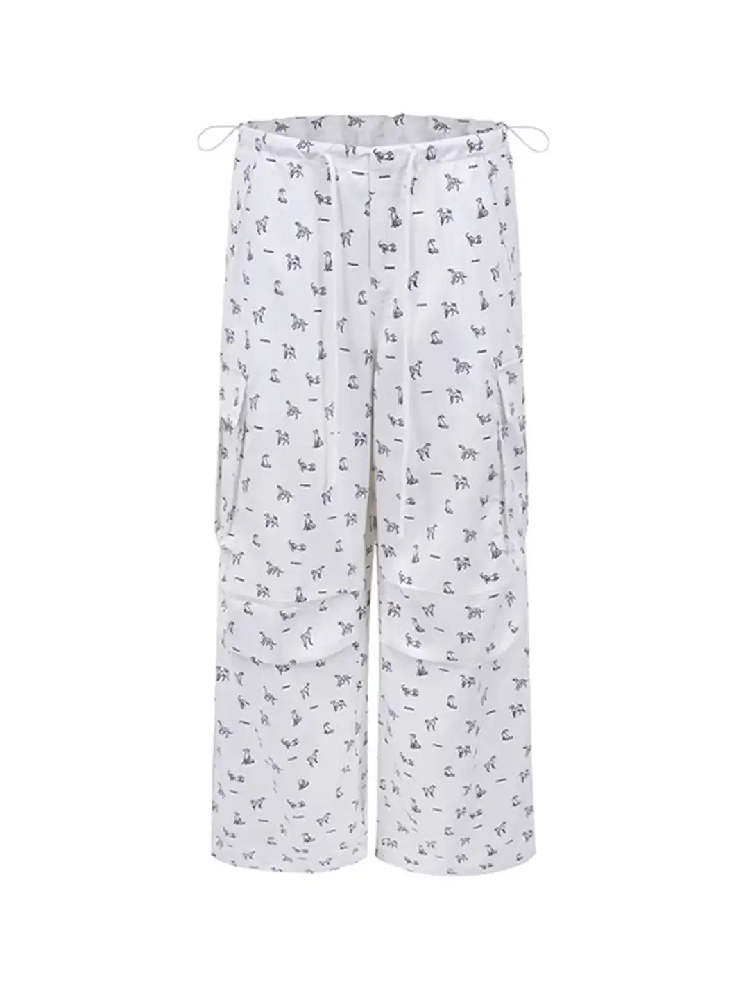 ARISEISM | Dalmatian Print Cargo Pants