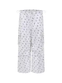 ARISEISM | Dalmatian Print Cargo Pants