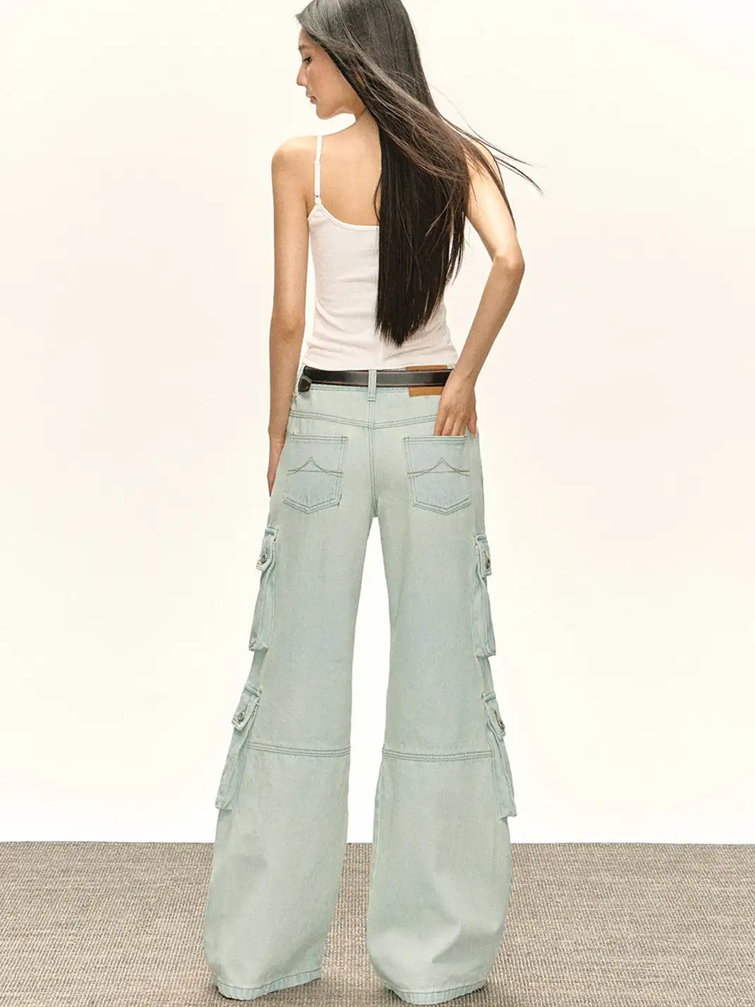 ARISEISM | Multi-Pocket Cargo Jeans
