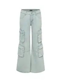 ARISEISM | Multi-Pocket Cargo Jeans