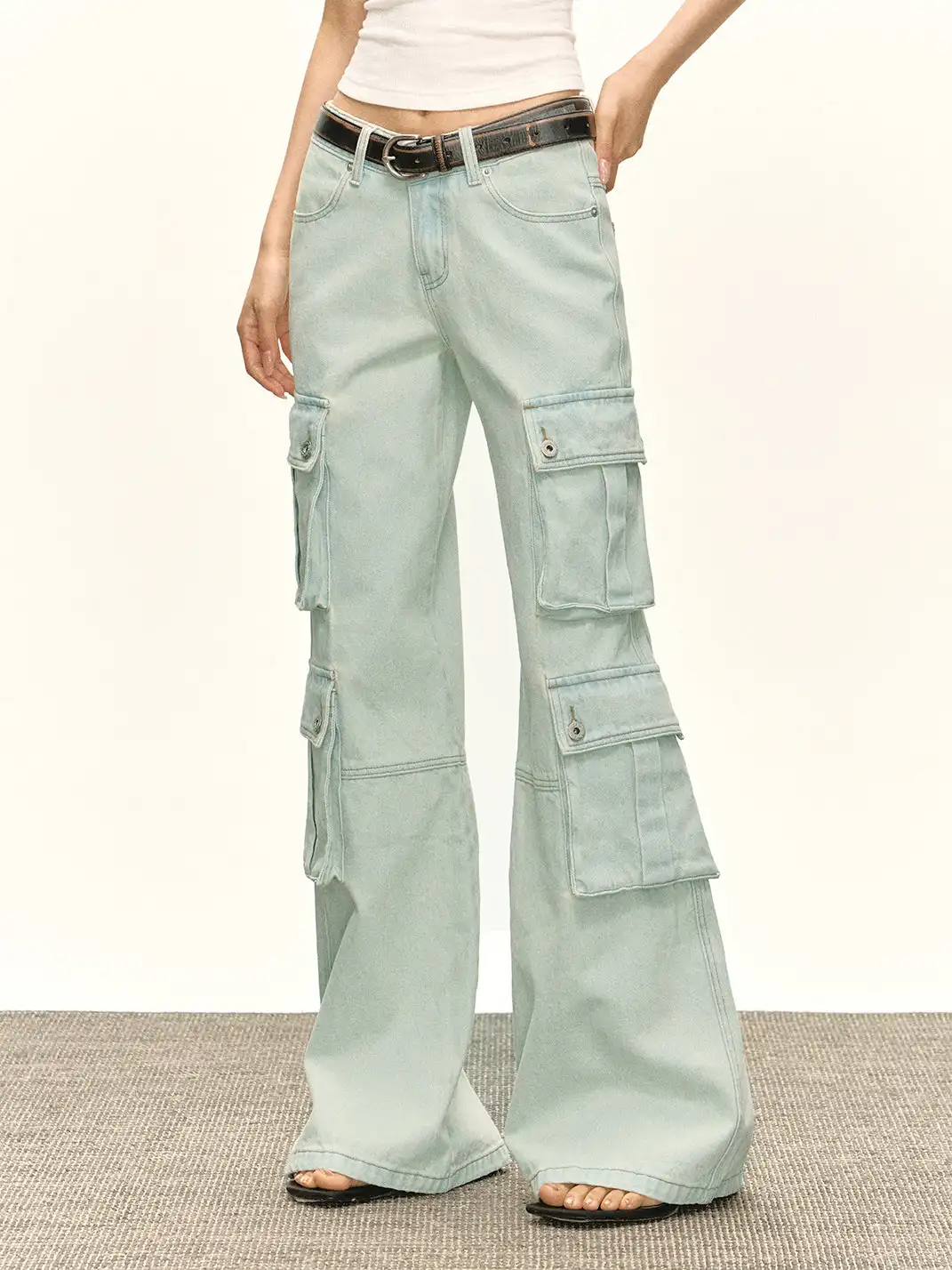 ARISEISM | Multi-Pocket Cargo Jeans