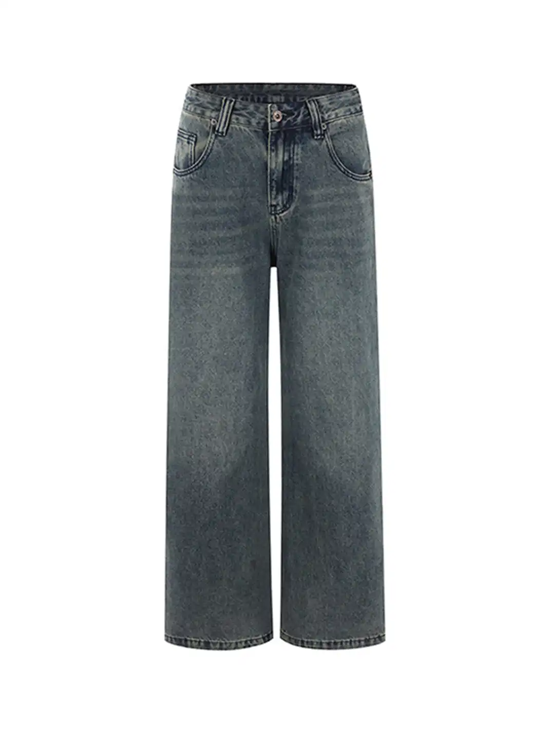 ARISEISM | American retro washed flared Jeans