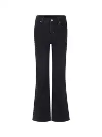ARISEISM | Retro Black Flared Jeans