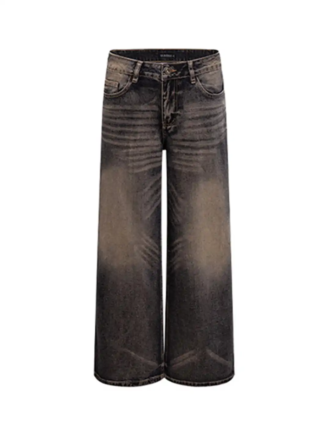 ARISEISM | Vintage Washed Wide-Leg Jeans