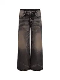 ARISEISM | Vintage Washed Wide-Leg Jeans