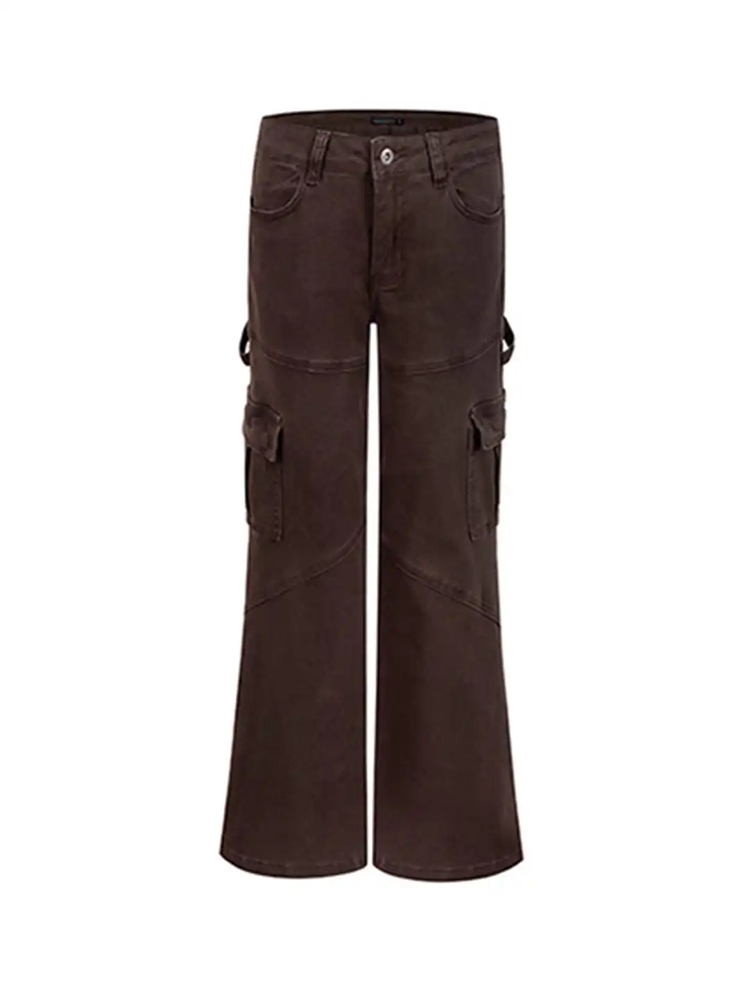 ARISEISM | Multi-Pocket Low-Rise Casual Cargo Pants