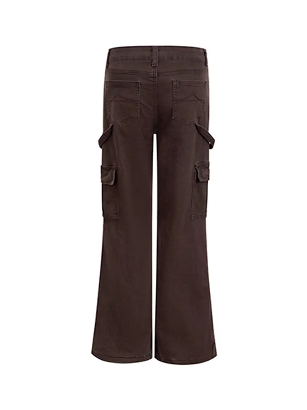 ARISEISM | Multi-Pocket Low-Rise Casual Cargo Pants