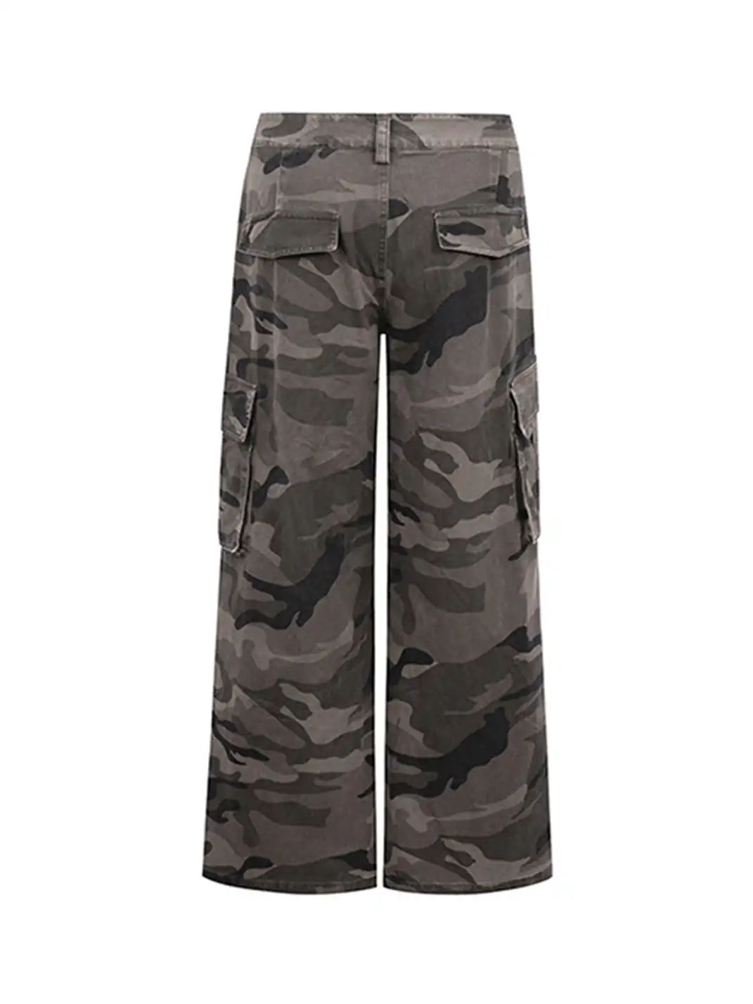 ARISEISM | Low-Rise Camouflage Cargo Casual Pants