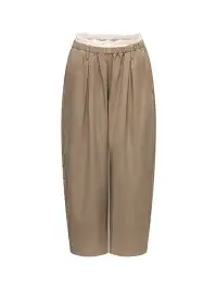 ARISEISM | Lace Waistband Casual Pants