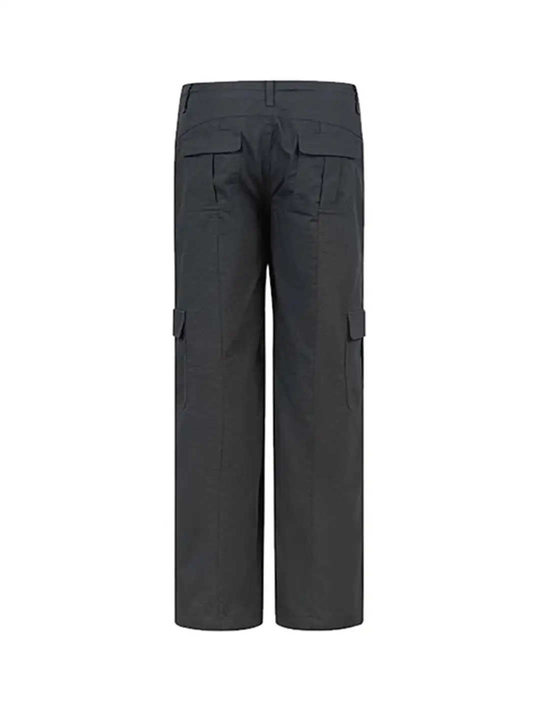ARISEISM | Multi-Pocket Low-Rise Floor-Length Flared Pants