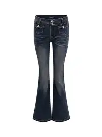 ARISEISM | Double-Pocket Flared Jeans